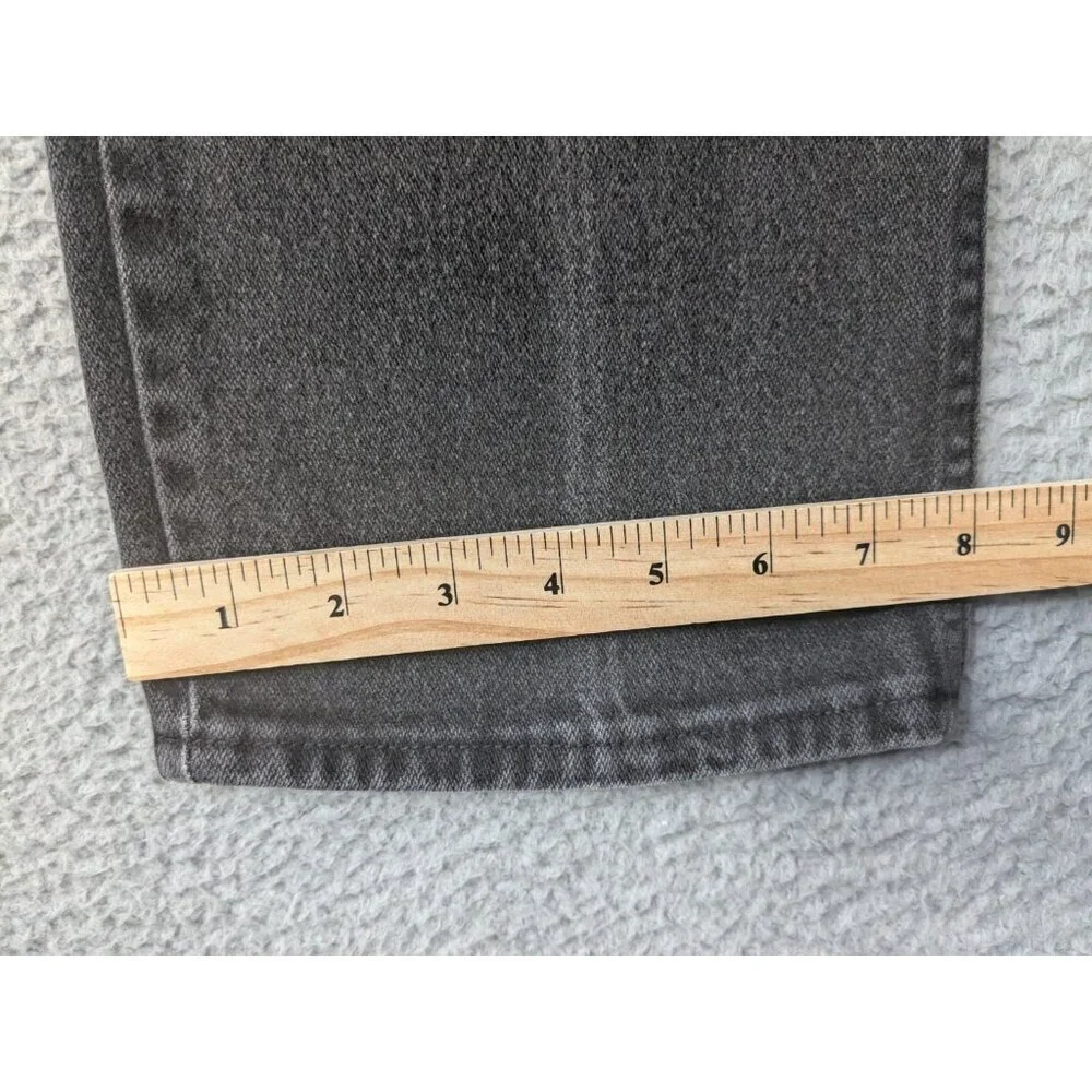 Vintage Wrangler 13MWZ Jeans 33x32 (Fits 30.5x30) Grayish Black USA Cowboy